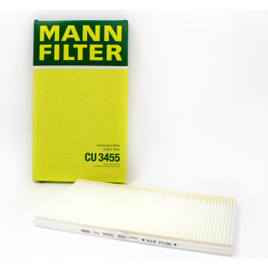 MANN-FILTER CU 3455 Innenraumfilter, Partikelfilter MANN-FILTER CU 3455 Innenraumfilter, Partikelfilter
