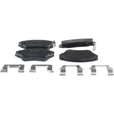 BOSCH | Bremsbelagsatz, Scheibenbremse | 0 986 494 632