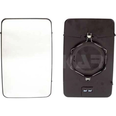 2 x ALKAR Spiegelglas, Außenspiegel | 6433977 2 x ALKAR Spiegelglas, Außenspiegel | 6433977