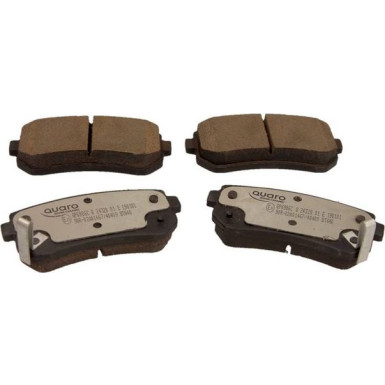 Bremsbelagsatz, Scheibenbremse QUARO SILVER CERAMIC QP6986C