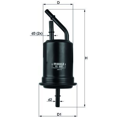 KL 488 Kraftstofffilter