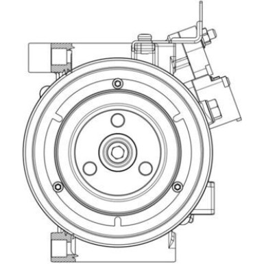 Mahle | Kompressor, Klimaanlage | ACP 638 000P