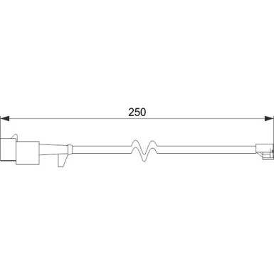 1 987 474 574 Warnkontakt, Bremsbelagverschleiß