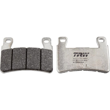 TRW | Bremsbelagsatz, Scheibenbremse | MCB703CRQ