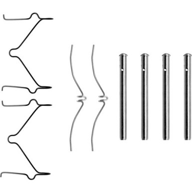 BOSCH | Zubehörsatz, Scheibenbremsbelag | 1 987 474 305