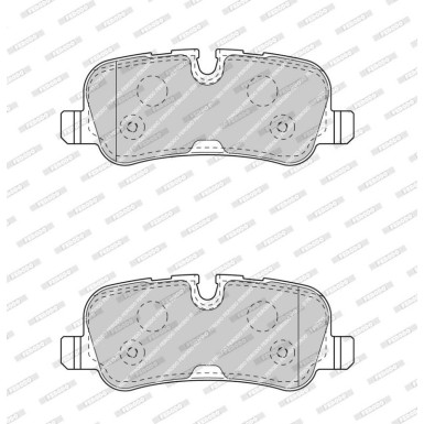 Ferodo | Bremsbelagsatz, Scheibenbremse | FDB4105