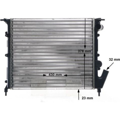 Mahle | Kühler, Motorkühlung | CR 149 000S