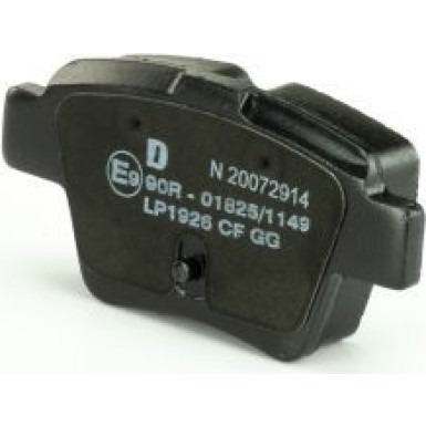 Delphi Bremsbelagsatz, Scheibenbremse LP1926 Delphi Bremsbelagsatz, Scheibenbremse LP1926