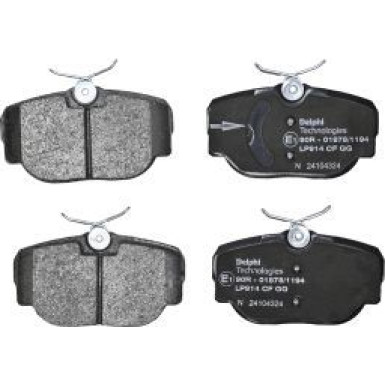 Delphi Bremsbelagsatz, Scheibenbremse LP914