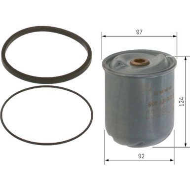 BOSCH F 026 407 058 Ölfilter