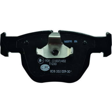 Hella | Bremsbelagsatz, Scheibenbremse | 8DB 355 009-301