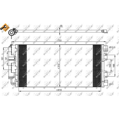 35548 Kondensator, Klimaanlage EASY FIT 35548 Kondensator, Klimaanlage EASY FIT