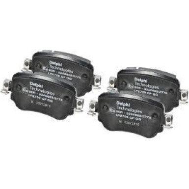 Delphi Bremsbelagsatz, Scheibenbremse LP2709