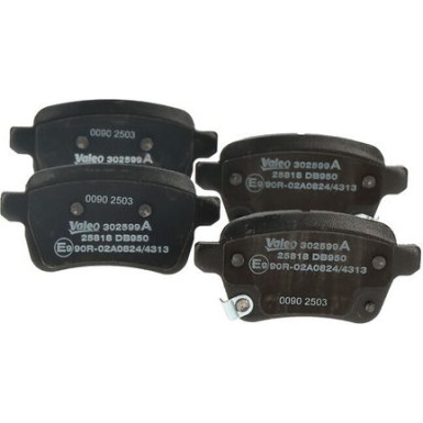 302599A Bremsbelagsatz, Scheibenbremse EXPERT