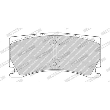 Ferodo | Bremsbelagsatz, Scheibenbremse | FDB5021 Ferodo | Bremsbelagsatz, Scheibenbremse | FDB5021