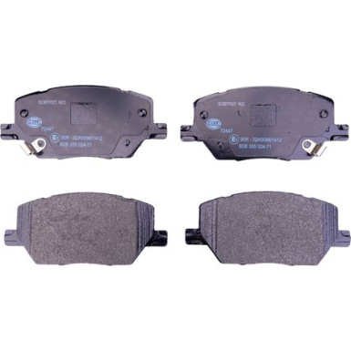 8DB 355 024-711 Bremsbelagsatz, Scheibenbremse