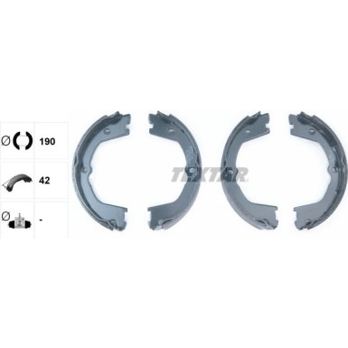 91074900 Bremsbackensatz, Feststellbremse