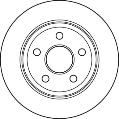 Bremsscheibe TRW SINGLE DF4914S