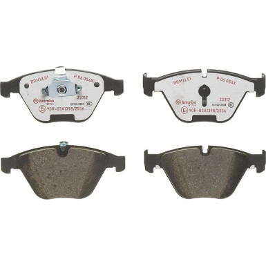 Brembo Bremsbelagsatz, Scheibenbremse XTRA LINE P 06 054X