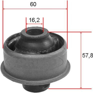 Corteco | Lagerung, Lenker | 21652805