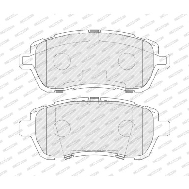 Ferodo Bremsbelagsatz, Scheibenbremse PREMIER ECO FRICTION FDB4179