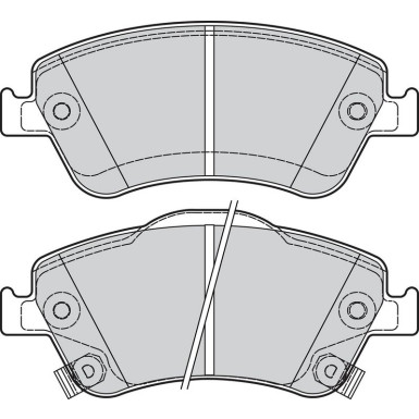 Valeo Bremsbelagsatz, Scheibenbremse ESSENTIAL 302115