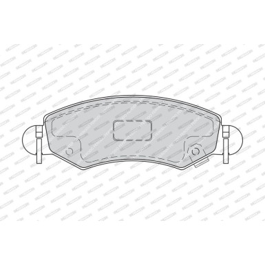 FDB1811 Bremsbelagsatz, Scheibenbremse PREMIER ECO FRICTION