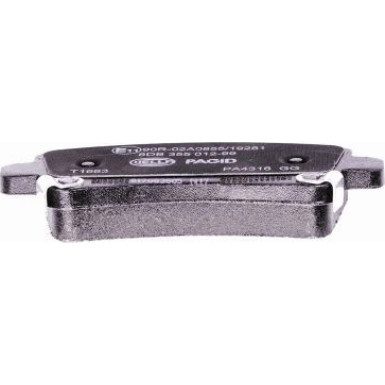 Hella Pagid | Bremsbelagsatz, Scheibenbremse | 8DB 355 012-991