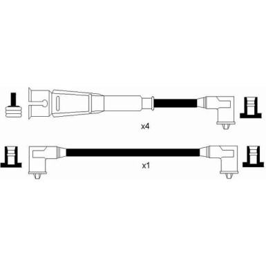 2583 Zündleitungssatz