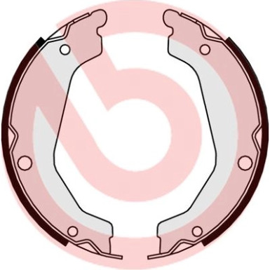 S 30 531 Bremsbackensatz, Feststellbremse ESSENTIAL LINE