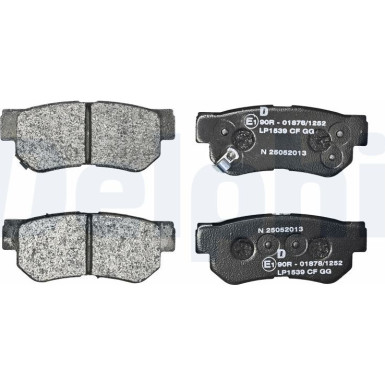 LP1539 Bremsbelagsatz, Scheibenbremse