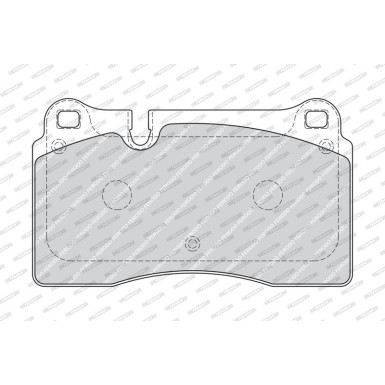 FDB1877 Bremsbelagsatz, Scheibenbremse FUSE+ Technology