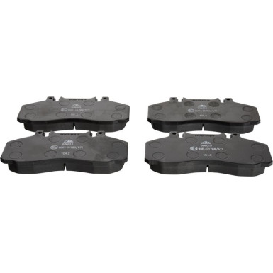 13.0460-6015.2 Bremsbelagsatz, Scheibenbremse