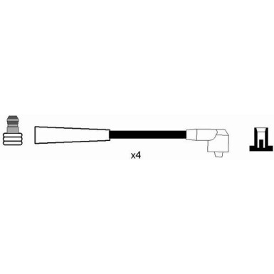 2584 Zündleitungssatz