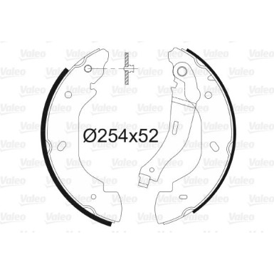Valeo | Bremsbackensatz | 564023
