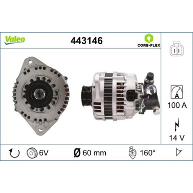 Valeo | Generator | 443146