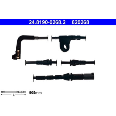 24.8190-0268.2 Warnkontakt, Bremsbelagverschleiß