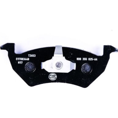 Hella | Bremsbelagsatz, Scheibenbremse | 8DB 355 025-641 Hella | Bremsbelagsatz, Scheibenbremse | 8DB 355 025-641