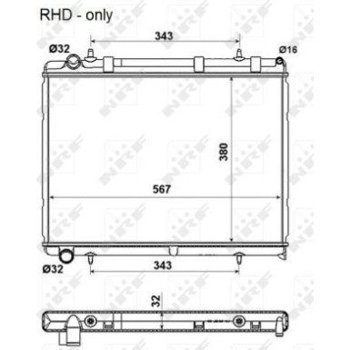53973 Kühler, Motorkühlung