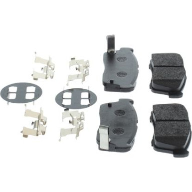 BOSCH | Bremsbelagsatz, Scheibenbremse | 0 986 494 618
