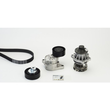 ContiTech | Wasserpumpe + Keilrippenriemensatz | 6PK1538WP1