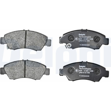 LP810 Bremsbelagsatz, Scheibenbremse