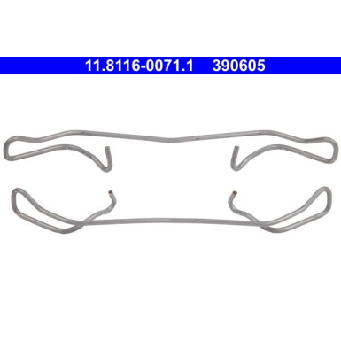 ATE | Feder, Bremssattel | 11.8116-0071.1