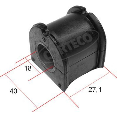 Corteco | Lagerung, Stabilisator | 80000474