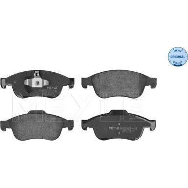 Meyle Bremsbelagsatz, Scheibenbremse MEYLE-ORIGINAL: True to OE 025 249 1418