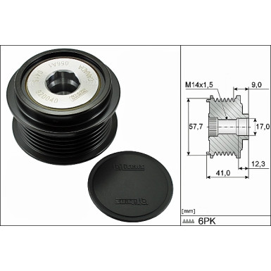 535 0313 10 Generatorfreilauf