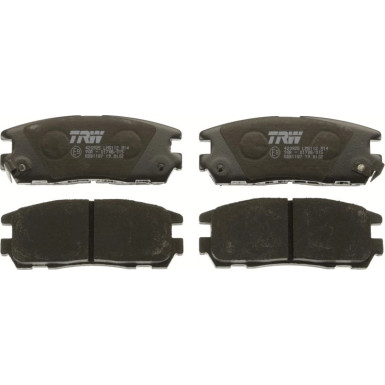 GDB1187 Bremsbelagsatz, Scheibenbremse COTEC