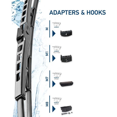 Hella Wischblatt Scheibenwischer Truck 9XW 184 107-321