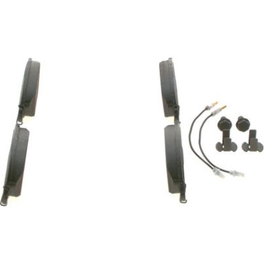 BOSCH | Bremsbelagsatz, Scheibenbremse | 0 986 424 455
