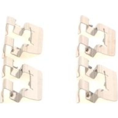 BOSCH | Zubehörsatz, Scheibenbremsbelag | 1 987 474 424